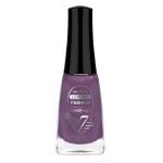 Vernis à ongles. Violet clair irisé. Pinceau plat.