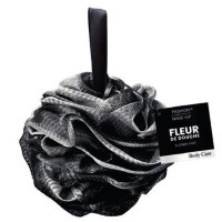 Fleur de douche shower puff de couleur gris anthracite.