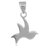 Pendentif oiseau en argent 925/000.