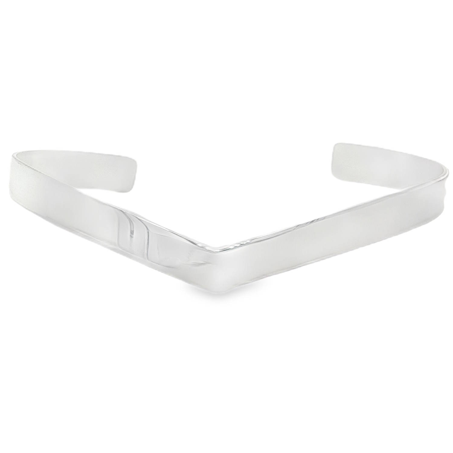Ce bracelet rigide de style jonc en argent 925/000 présente un design contemporain et épuré.<br/>Sa finition polie miroir offre une brillance exceptionnelle, tandis que sa structure en V assure une élégance intemporelle au poignet. L'arrangement symétrique et la composition minimaliste de ce bijou en font un accessoire polyvalent.<br/>Son profil lisse et sa courbure précise témoignent d'un polissage artisanal de haute qualité pour une réflexion lumineuse parfaite. Jonc Adolescent Adulte Femme Fille Indémodable Ce bracelet rigide de style jonc en argent 925/000 présente un design contemporain et épuré.<br/>Sa finition polie miroir offre une brillance exceptionnelle, tandis que sa structure en V assure une élégance intemporelle au poignet. L'arrangement symétrique et la composition minimaliste de ce bijou en font un accessoire polyvalent.<br/>Son profil lisse et sa courbure précise témoignent d'un polissage artisanal de haute qualité pour une réflexion lumineuse parfaite. Jonc Adolescent Adulte Femme Fille Indémodable