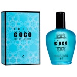 Eau de toilette fragrance coco. Fabriqué en France. 80% volume.