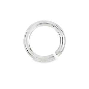 Anneau ouvert en argent 925/000 brillant, idéal pour la création de bijoux personnalisés. Parfait pour connecter des éléments ou ajouter des détails à vos créations artisanales. Une base essentielle pour les passionnés de DIY et les professionnels.