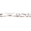 Bracelet identité en argent 925/000. Maille super cheval alternée 1.1.  Absolument indémodables, Les gourmettes personnalisables sont idéales à offrir aux adultes comme aux adolescent.e.s  Ce modèle est généralement considéré comme plutôt masculin, Mais peut bien entendu être porté par toutes et tous !