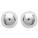 Boucles d'oreilles boules en argent 925/000. Boule Rond  Adulte Femme Indémodable 