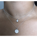 Chaîne maille forçat en argent 925/000.  Adulte Femme Indémodable 