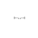 Boucles d'oreilles puces croix en argent 925/000 rhodié serties d'un oxyde de zirconium blanc. Croix Puce Strass  Adolescent Adulte Femme Fille Indémodable 