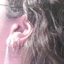 Boucles d'oreilles créoles boules en argent 925/000. Boule Créoles Rond  Adulte Femme Indémodable 