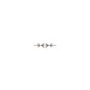 Boucles d'oreilles en argent 925/000 rhodié et oxyde de zirconium. Carré Puce  Adulte Femme Homme Indémodable Mixte 