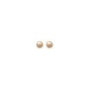 Boucles d'oreilles en argent 925/000 et perle d'imitation Majorque. Boule Perle  Adulte Femme Indémodable Mariage 