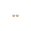 Boucles d'oreilles en argent 925/000 et perle d'imitation Majorque. Boule Perle  Adulte Femme Indémodable Mariage 