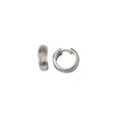 Boucles d'oreilles créoles en argent 925/000. Créoles Rond  Adulte Femme Indémodable 