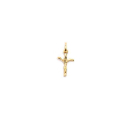 Pendentif crucifix croix avec le Christ en plaqué or. Croix  Adolescent Adulte Communion Femme Fille Garçon Homme Mixte Personnage Religion 