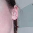 Boucles d'oreilles en argent 925/000 rhodié et perles d'eau douce. Boule Perle  Adolescent Adulte Femme Fille Indémodable 