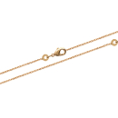 Chaîne maille forçat en plaqué or jaune 18 carats.  Adolescent Adulte Femme Fille Indémodable 