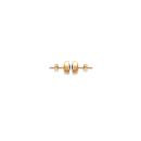 Boucles d'oreilles carré en plaqué or, oxydes de zirconium et pierre synthétique. Carré Strass  Adolescent Adulte Femme Fille Indémodable 
