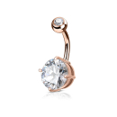 Piercing en acier chirurgical 316L et oxydes de zirconium. Carré Strass  Adolescent Adulte Femme Fille Indémodable 