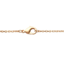 Collier en plaqué or, oxyde de zirconium et pierre synthétique.  Adolescent Adulte Femme Fille Indémodable 