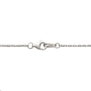 Collier en argent 925/000 rhodié et oxyde de zirconium.  Adulte Femme Indémodable 