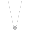 Collier arbre de vie en argent 925/000 rhodié et oxyde de zirconium. Arbre  Adulte Femme Indémodable Symboles 