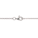 Collier étoile en argent 925/000 rhodié et oxyde de zirconium. Etoile  Adolescent Adulte Femme Fille Indémodable 