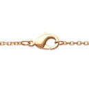 Collier en plaqué or et oxyde de zirconium.  Plume  Adolescent Adulte Femme Fille Indémodable 