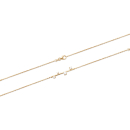 Bracelet plaqué or et oxyde de zirconium. Carré  Adolescent Adulte Femme Fille Indémodable 