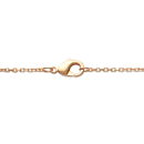 Collier en plaqué or, oxyde de zirconium et pierre synthétique. Rond  Adolescent Adulte Femme Fille Indémodable 