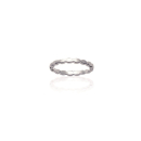 Bague alliance fine motifs géométriques en argent 925/000. Alliance Anneau  Adolescent Adulte Femme Fille Indémodable 