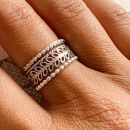 Bague alliance boules fines en argent 925/000. Alliance Anneau Boule  Adolescent Adulte Femme Fille Indémodable 