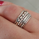 Bague alliance boules fines en argent 925/000. Alliance Anneau Boule  Adolescent Adulte Femme Fille Indémodable 