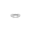 Bague alliance en argent 925/000 rhodié. Alliance  Adolescent Adulte Femme Fille Gravure Indémodable 