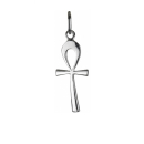 Pendentif croix égyptienne Ankh signifiant le mot vie en argent 925/000 rhodié. Ankh Croix  Adolescent Adulte Femme Fille Garçon Homme Indémodable Mixte Symboles 
