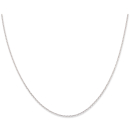 Collier chaîne maille forçat en argent 925/000 rhodié.  Adolescent Adulte Femme Fille Indémodable 