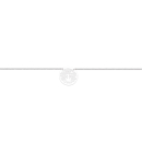 Collier composé d'une chaîne et d'un pendentif arbre de vie en argent 925/000 rhodié.<br/<Fermoir anneau ressort avec 3 cm de rallonge. Arbre Rond  Adolescent Adulte Femme Fille Indémodable Nature Symboles 