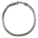 Bracelet chaîne pour homme en argent 925/000.  Adolescent Adulte Garçon Homme Indémodable 