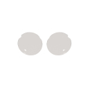 Boucles d'oreilles puces rondes en argent 925/000. Puce Rond  Adolescent Adulte Femme Fille Indémodable 