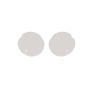 Boucles d'oreilles ronde bombée en argent 925/000. Puce Rond  Adolescent Adulte Femme Fille Indémodable 